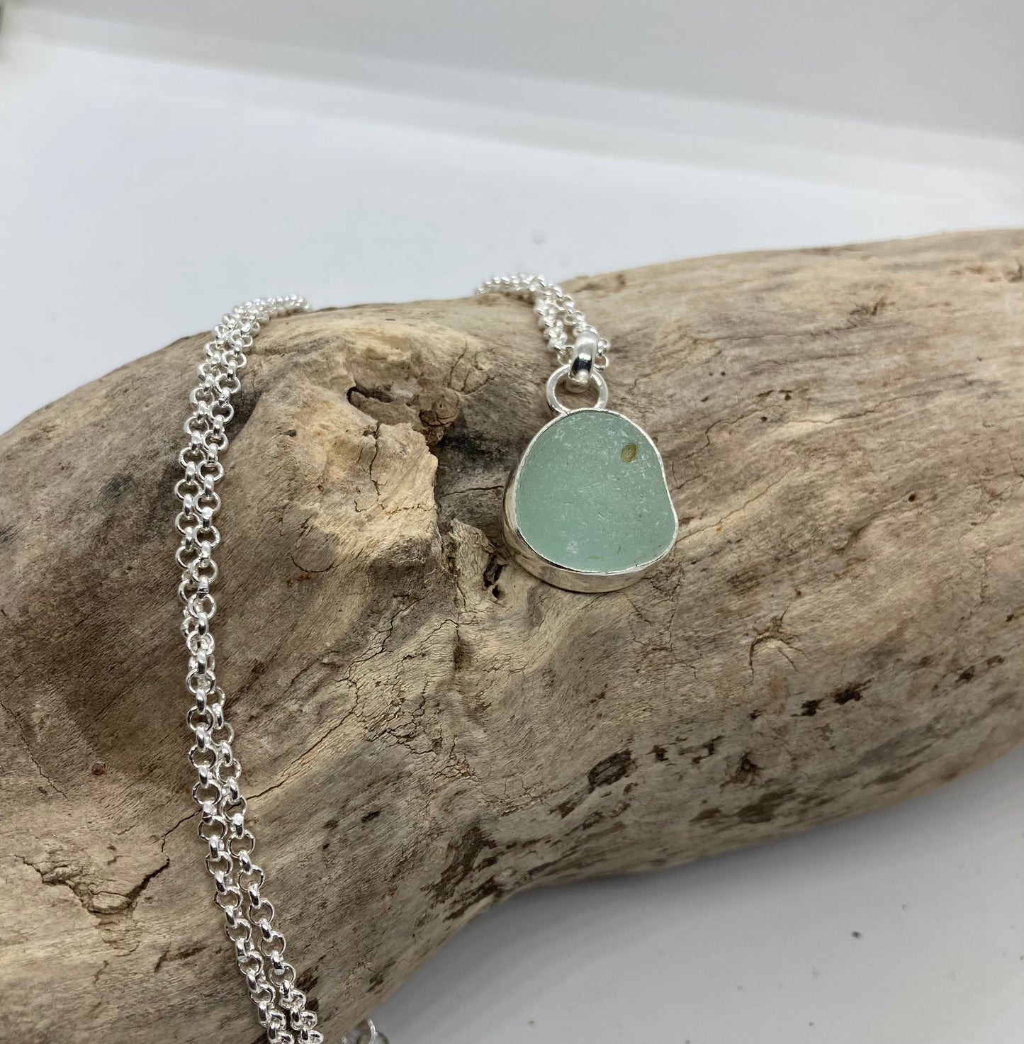 Seaham seafoam pendant