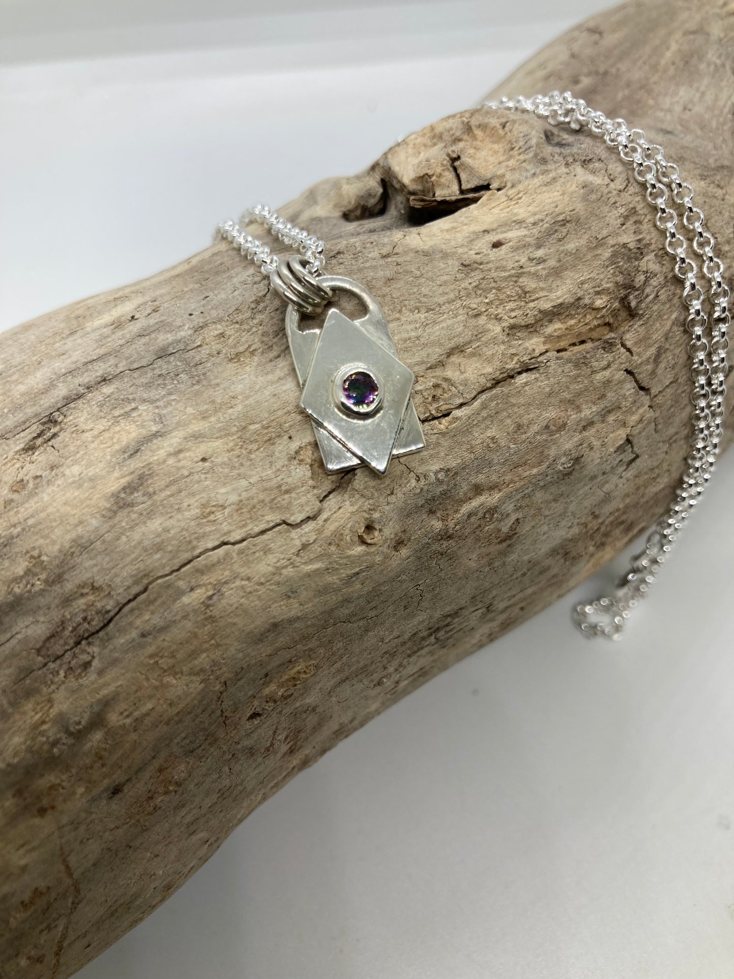 Mystic Topaz pendant