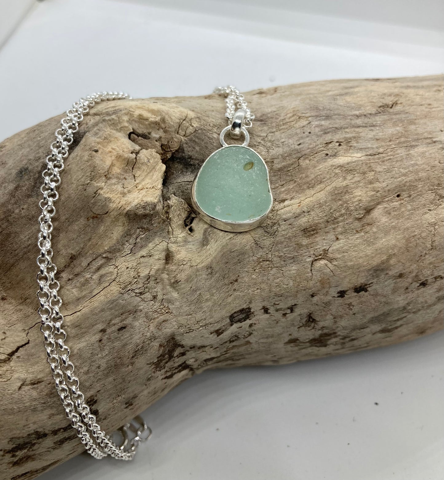 Seaham seafoam pendant