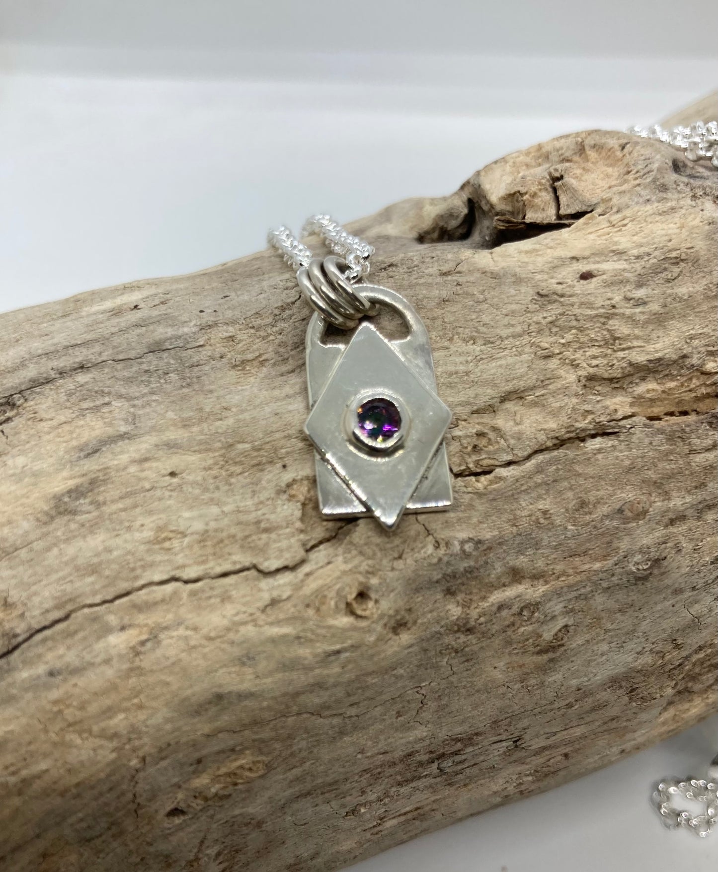 Mystic Topaz pendant