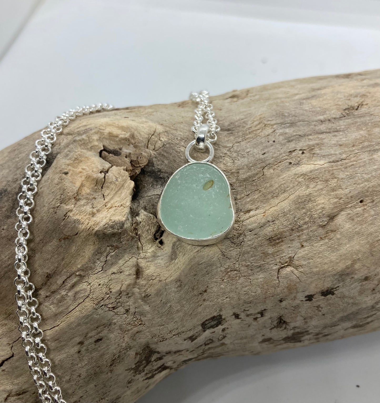 Seaham seafoam pendant