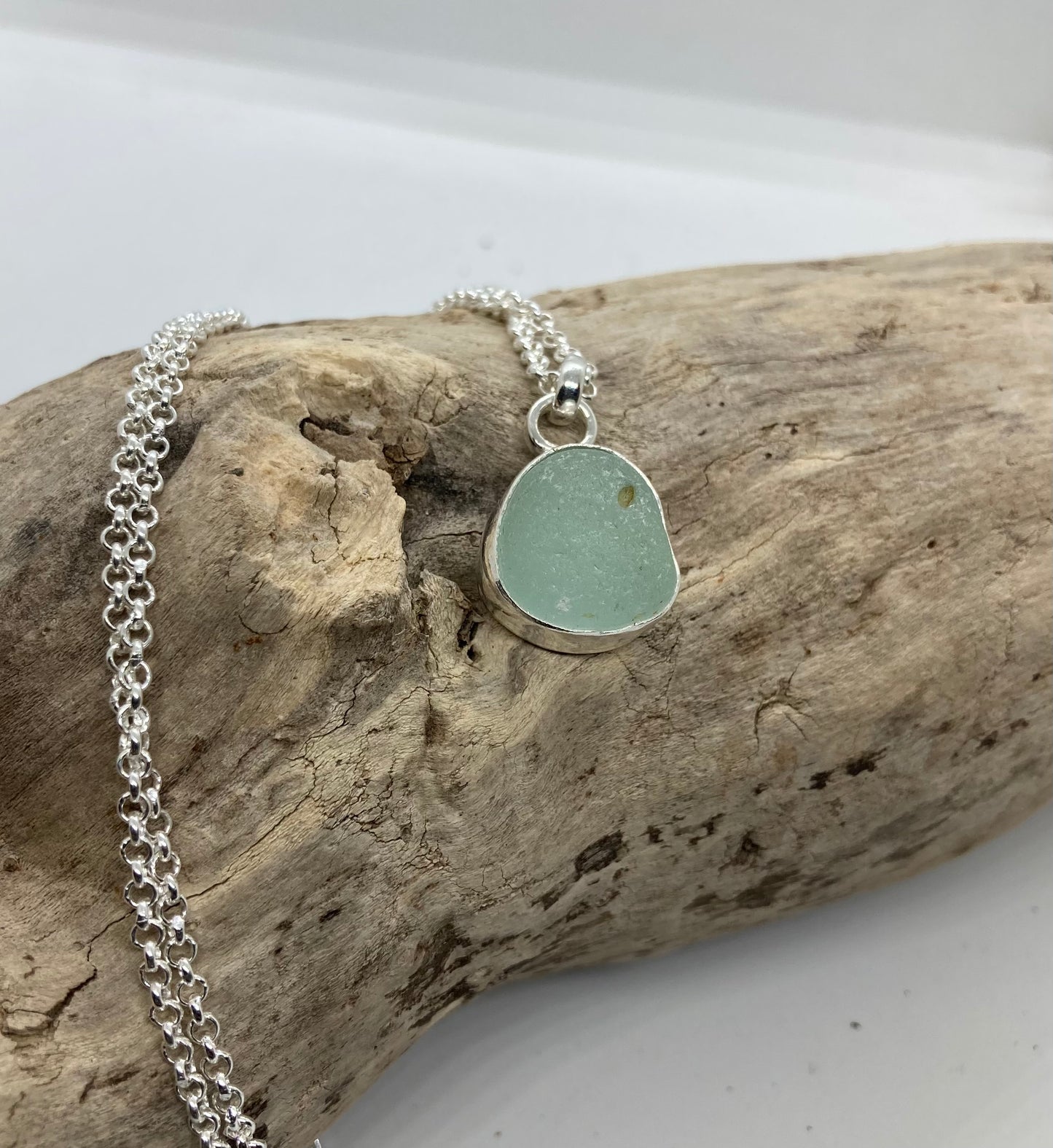 Seaham seafoam pendant