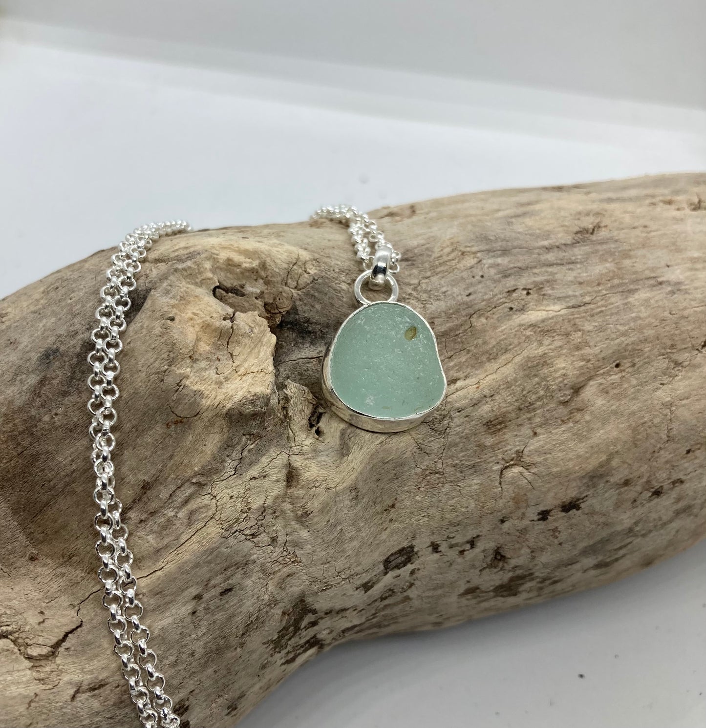 Seaham seafoam pendant