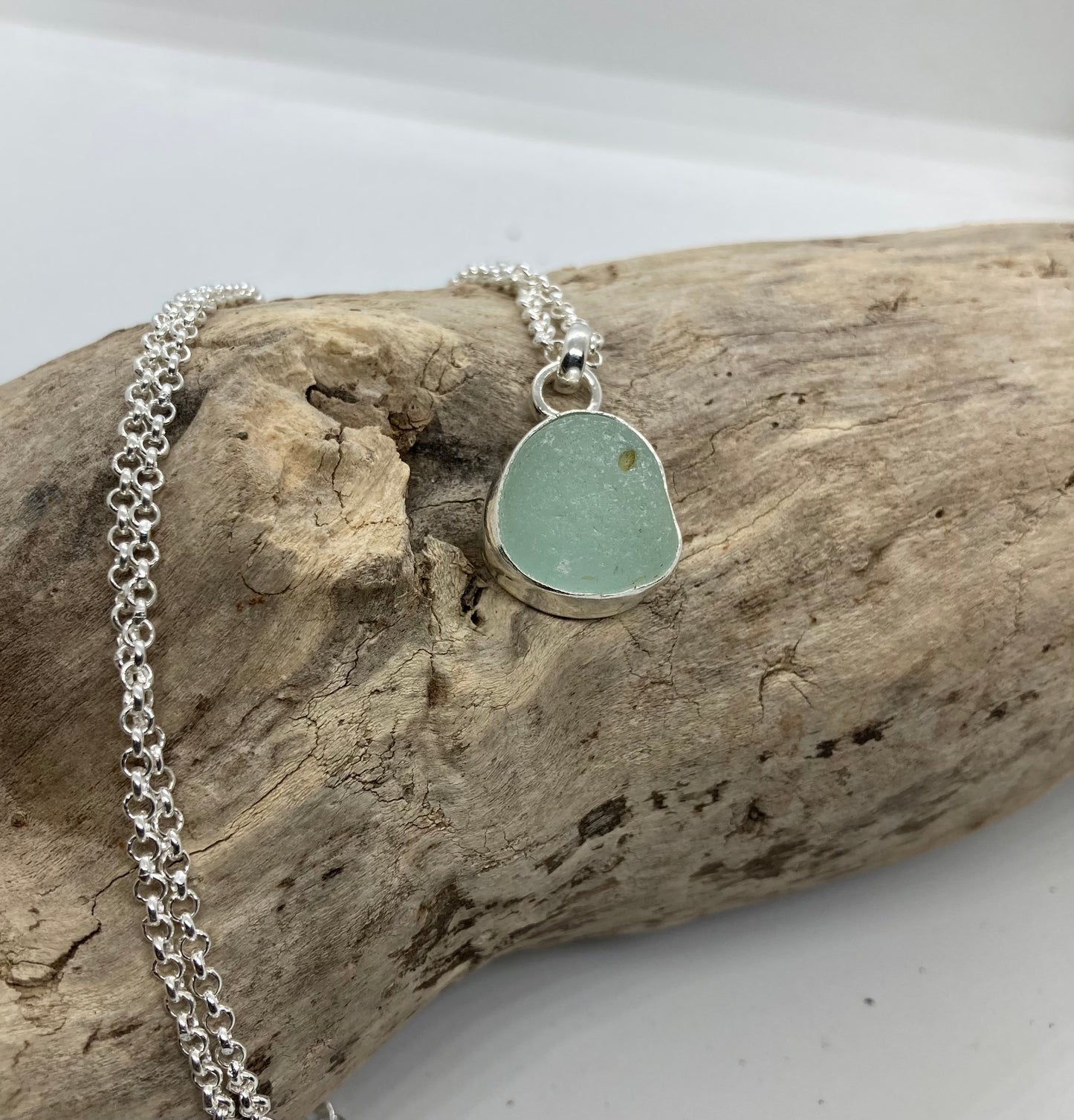 Seaham seafoam pendant