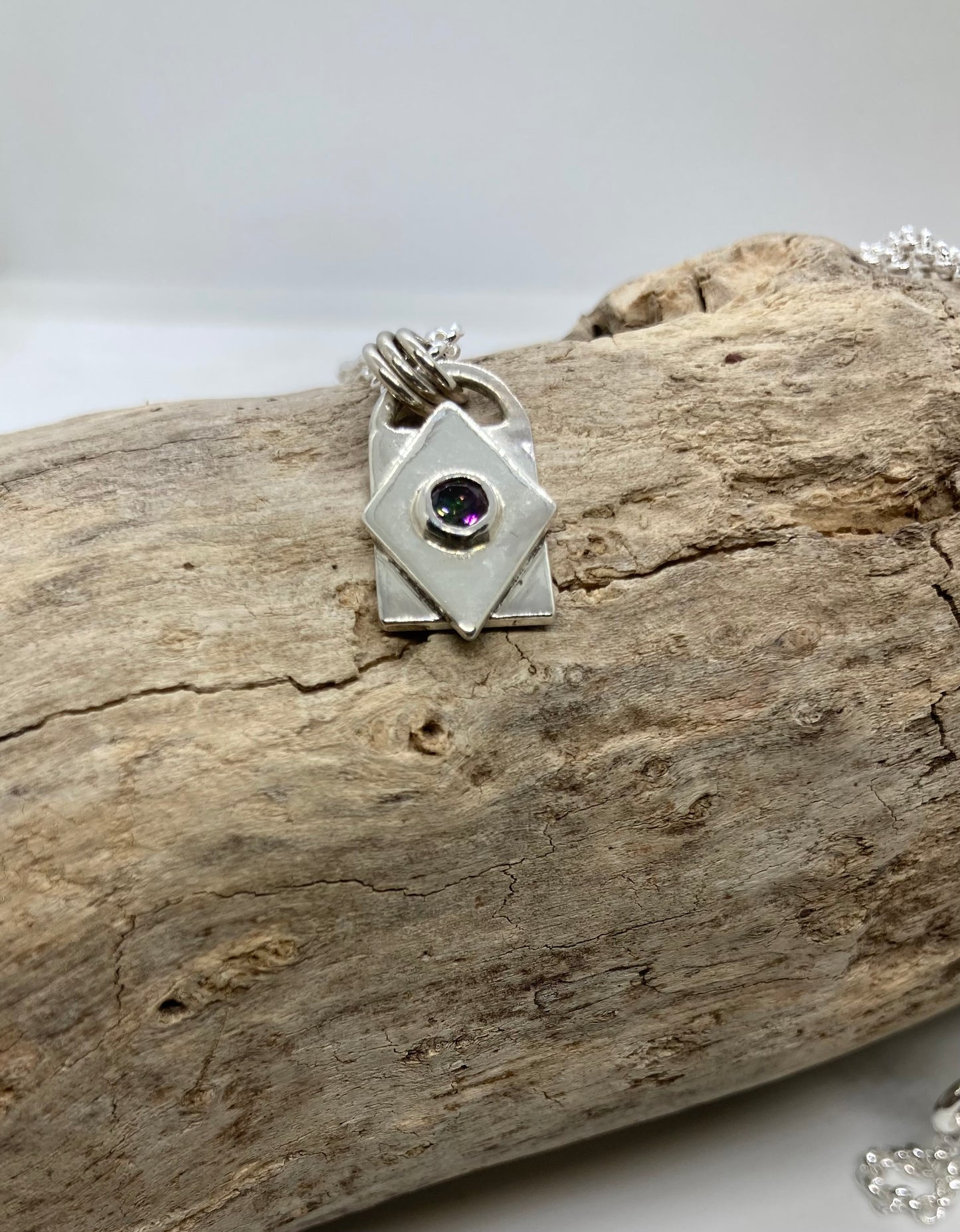 Mystic Topaz pendant