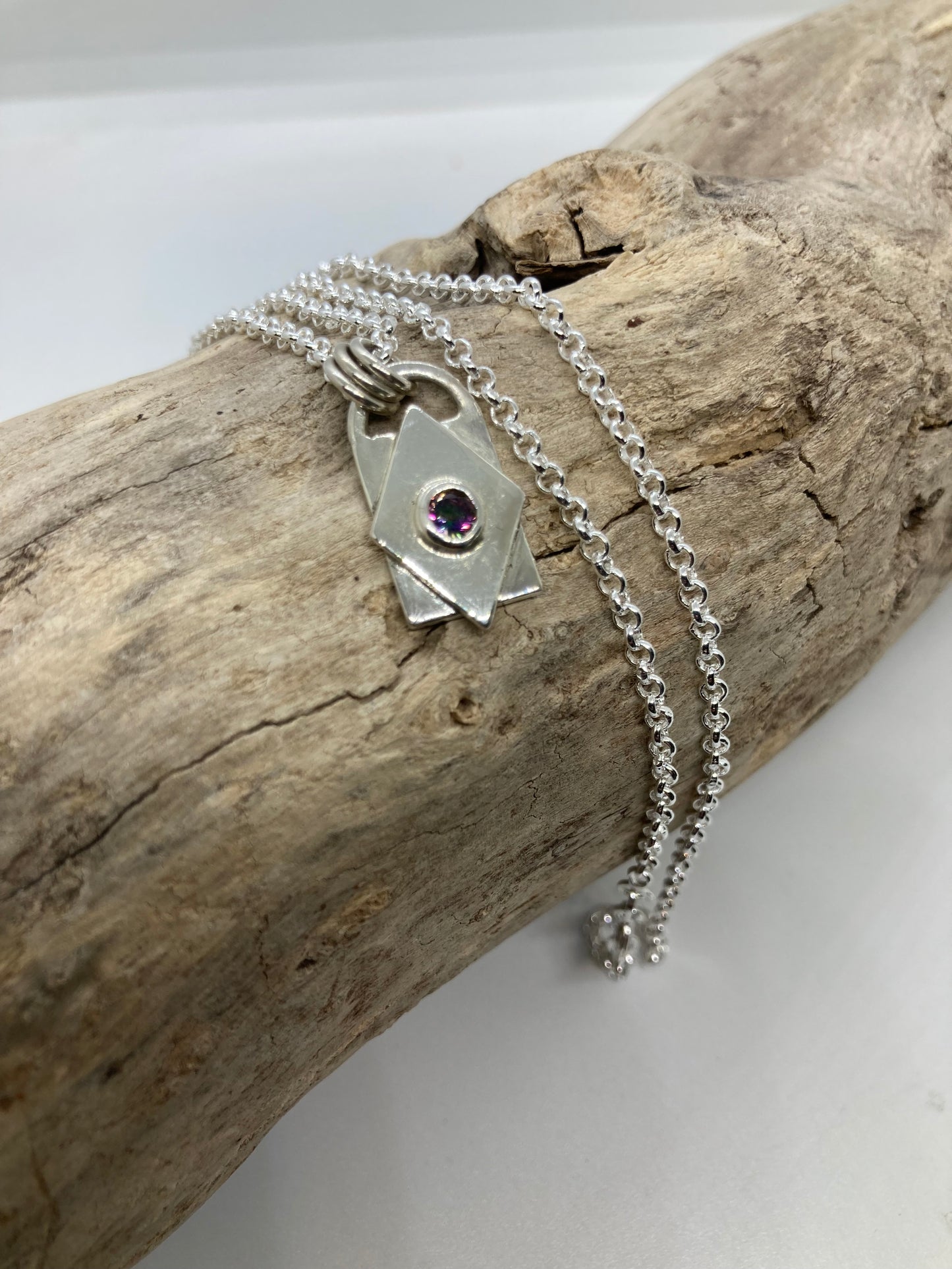 Mystic Topaz pendant