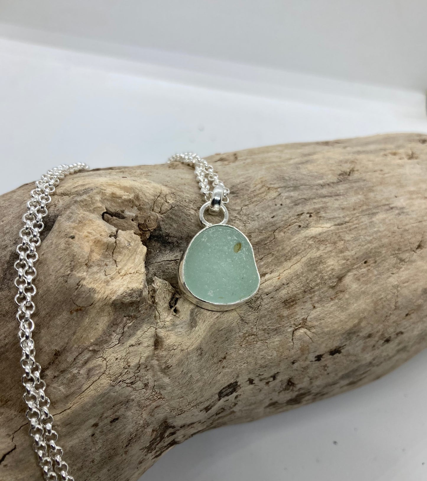 Seaham seafoam pendant