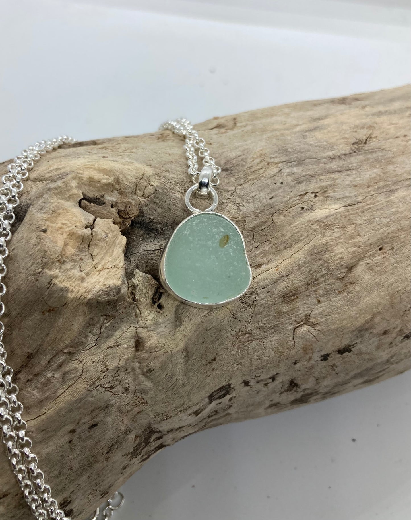 Seaham seafoam pendant