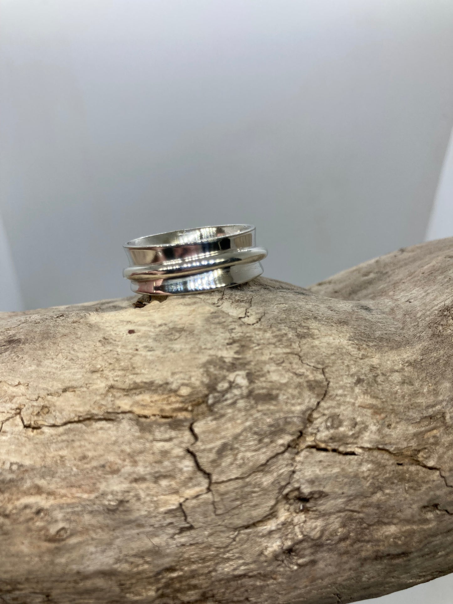Double spinner ring