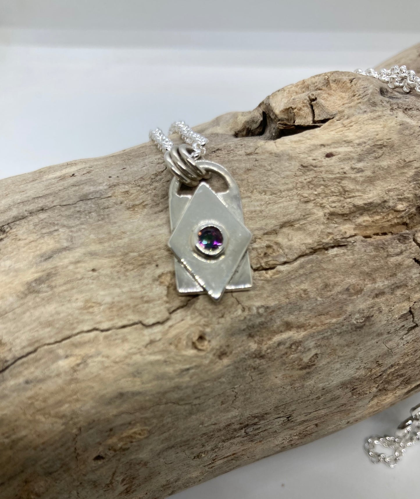 Mystic Topaz pendant