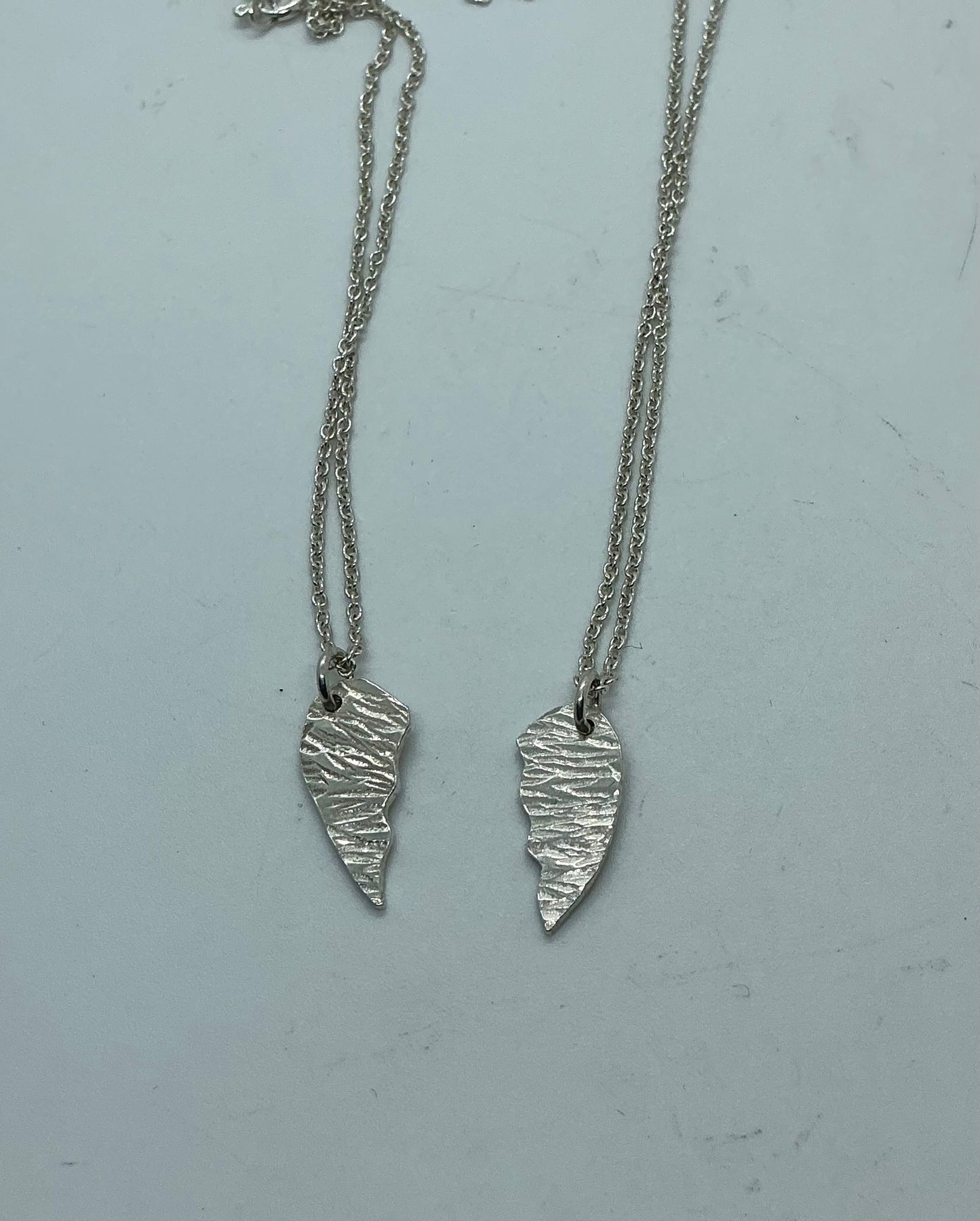 Broken heart pendant