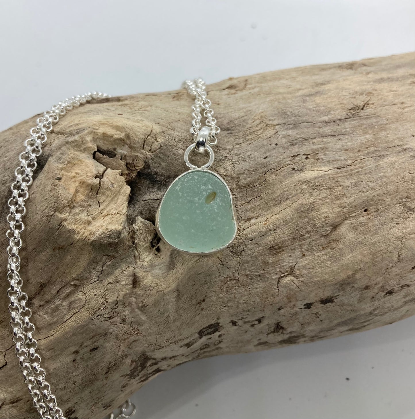 Seaham seafoam pendant