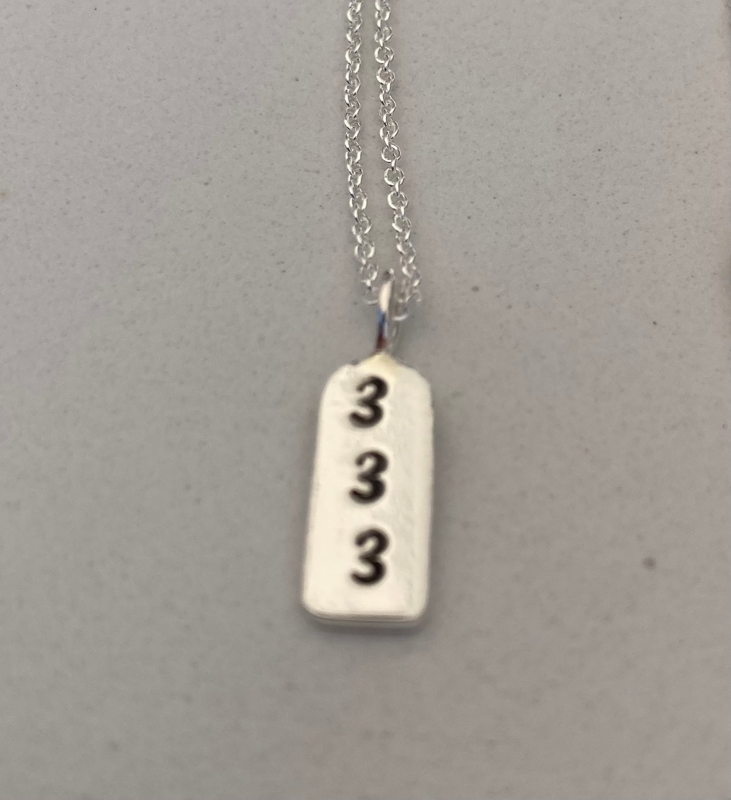 Angel number pendants