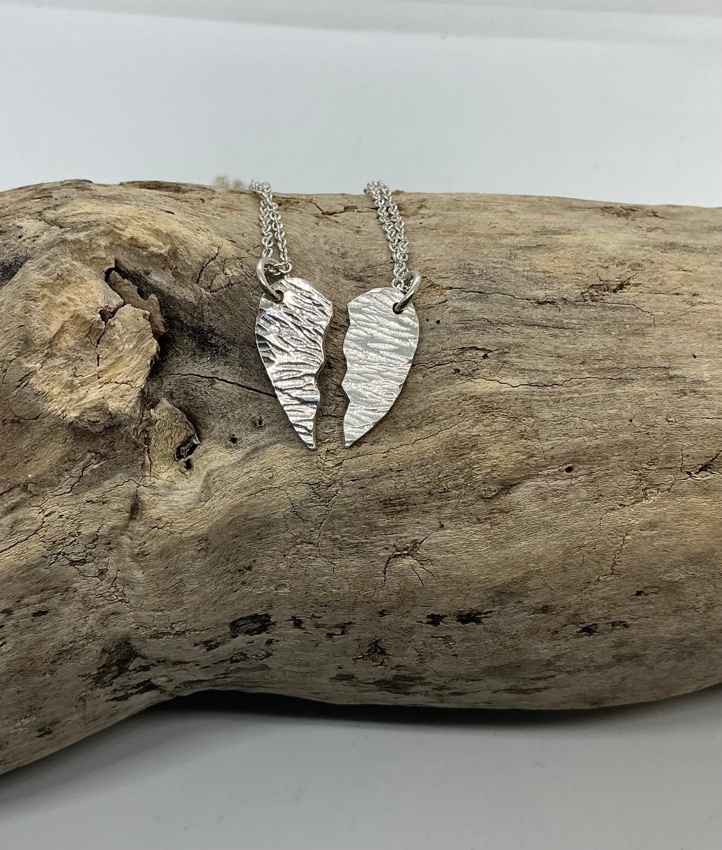 Broken heart pendant