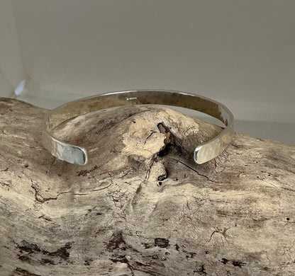 Hammered cuff bracelet