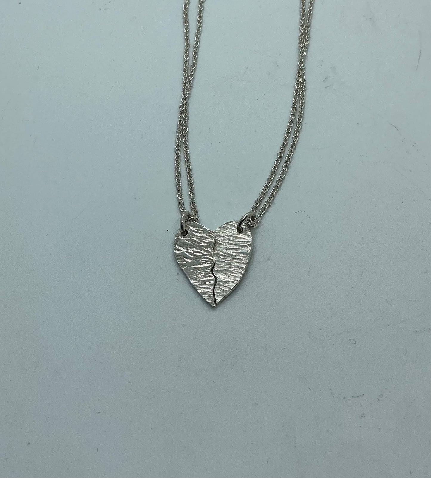 Broken heart pendant