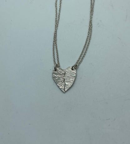 Broken heart pendant