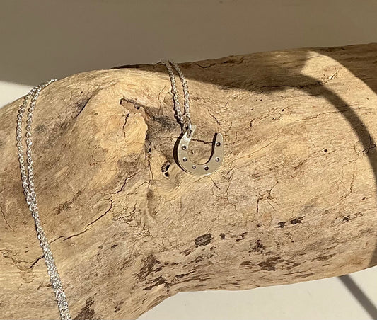 Lucky horseshoe pendant