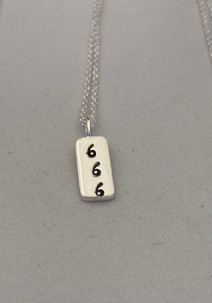 Angel number pendants