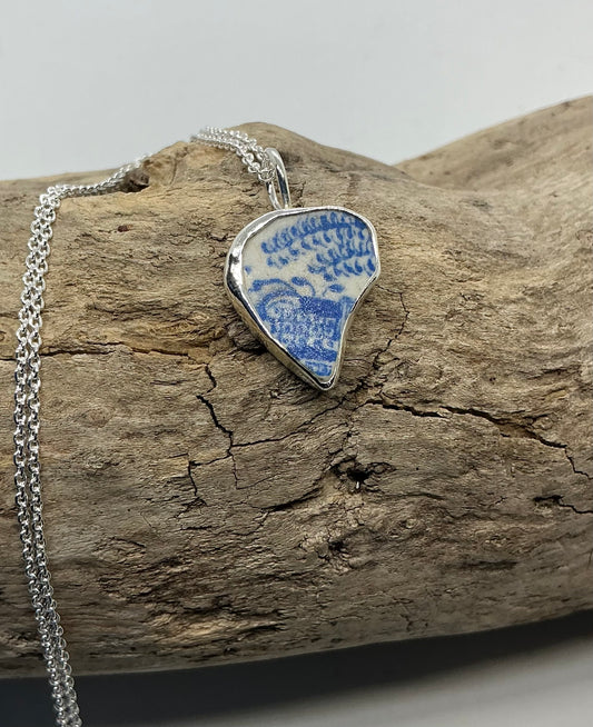 Scottish pottery pendant