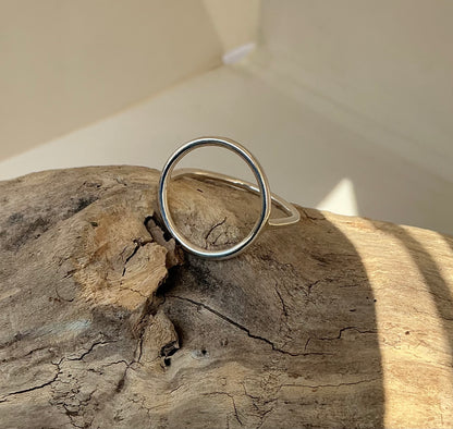 Open circle ring