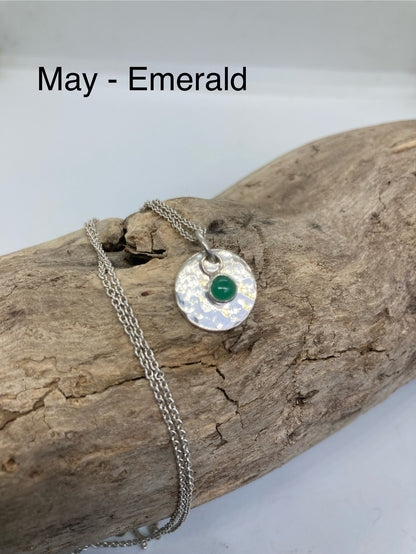 Birthstone pendant