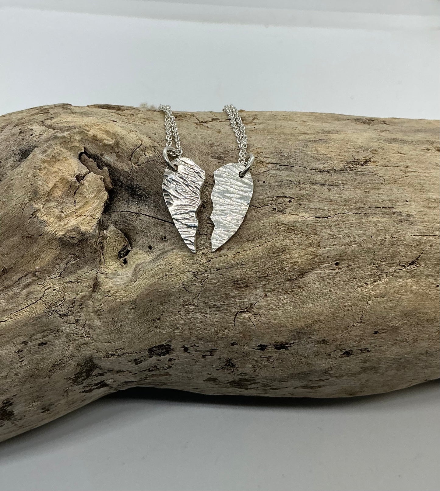 Broken heart pendant