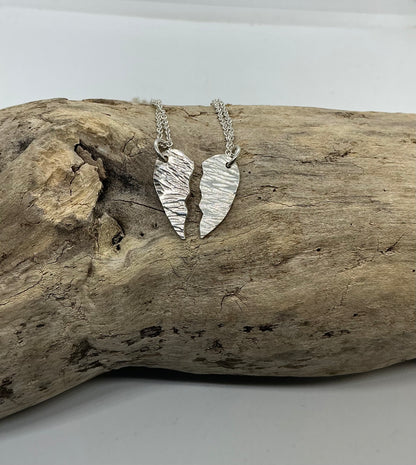 Broken heart pendant
