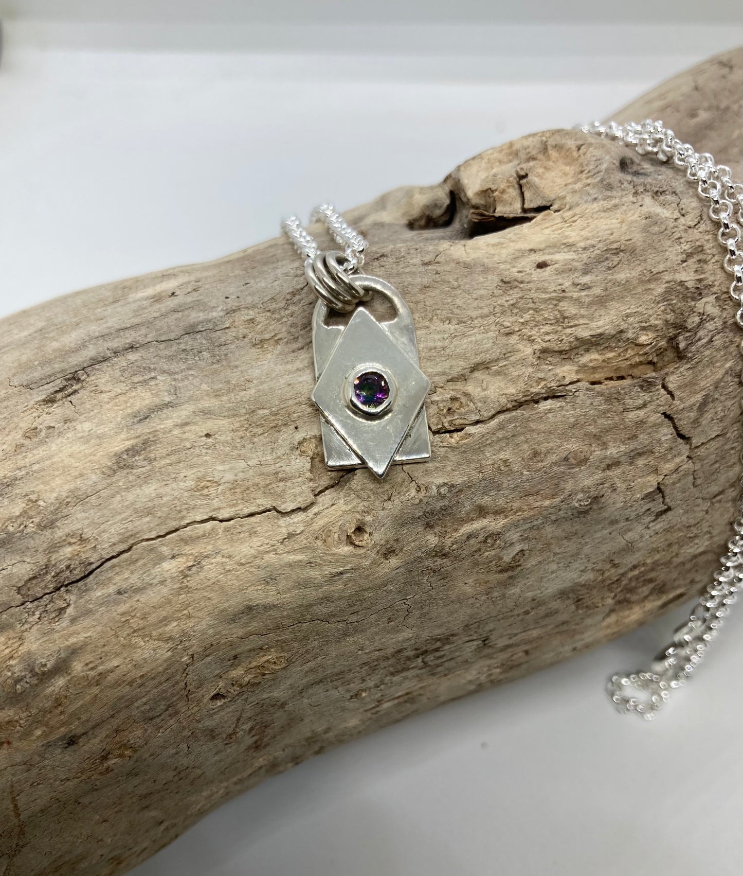 Mystic Topaz pendant