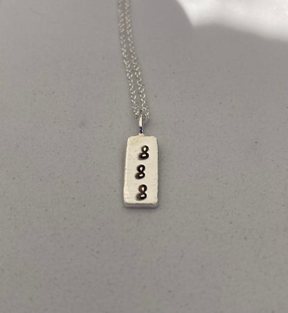 Angel number pendants