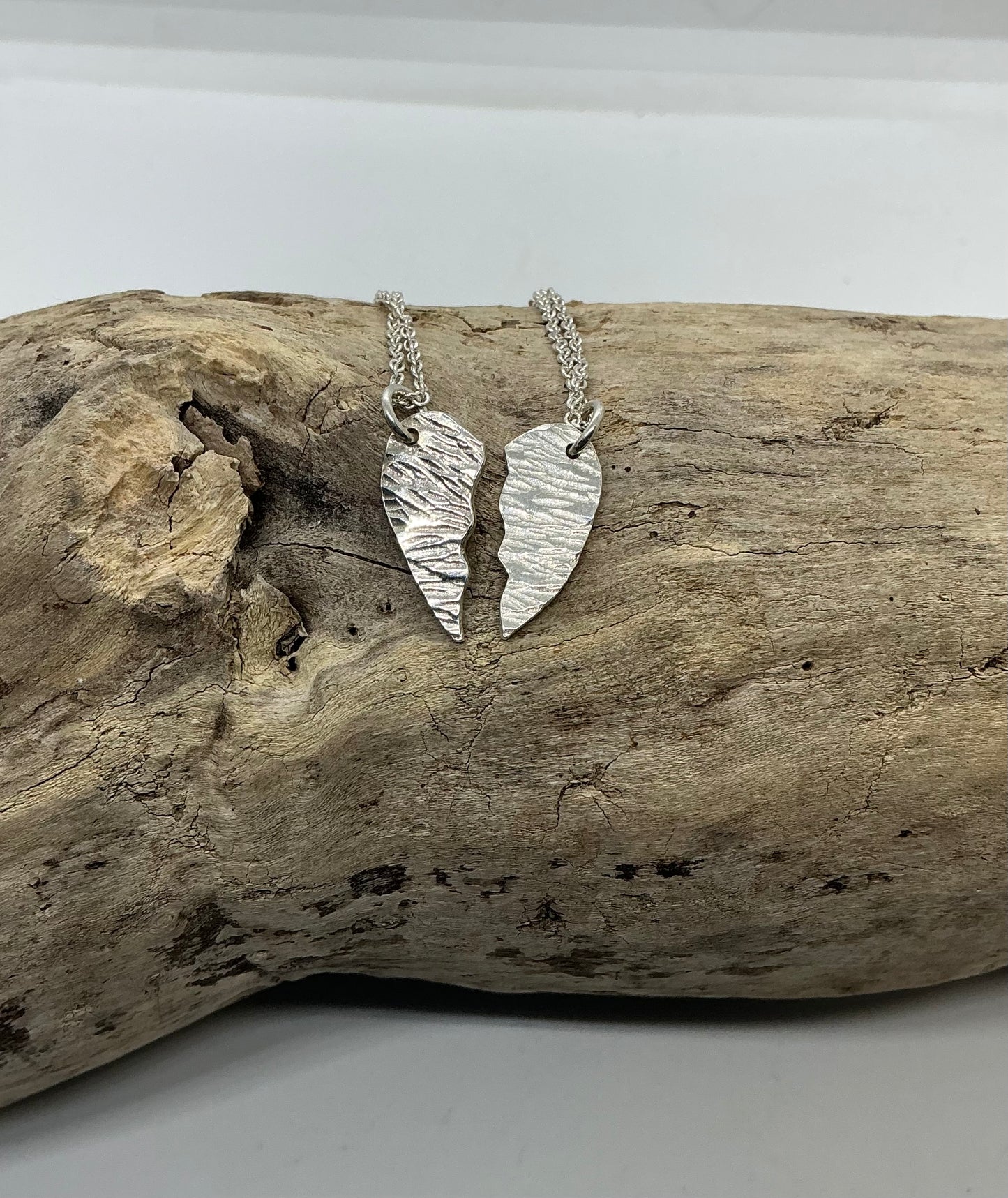 Broken heart pendant