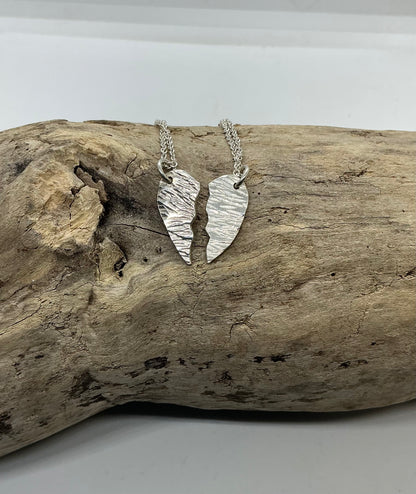 Broken heart pendant