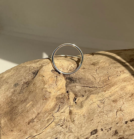 Open circle ring