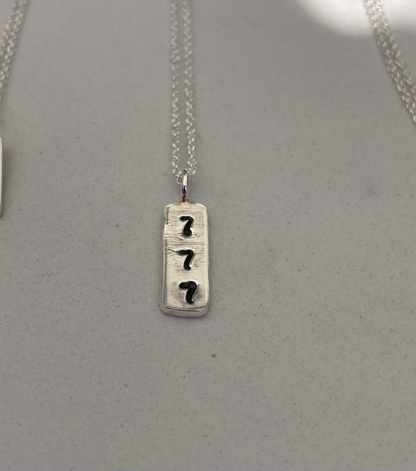 Angel number pendants