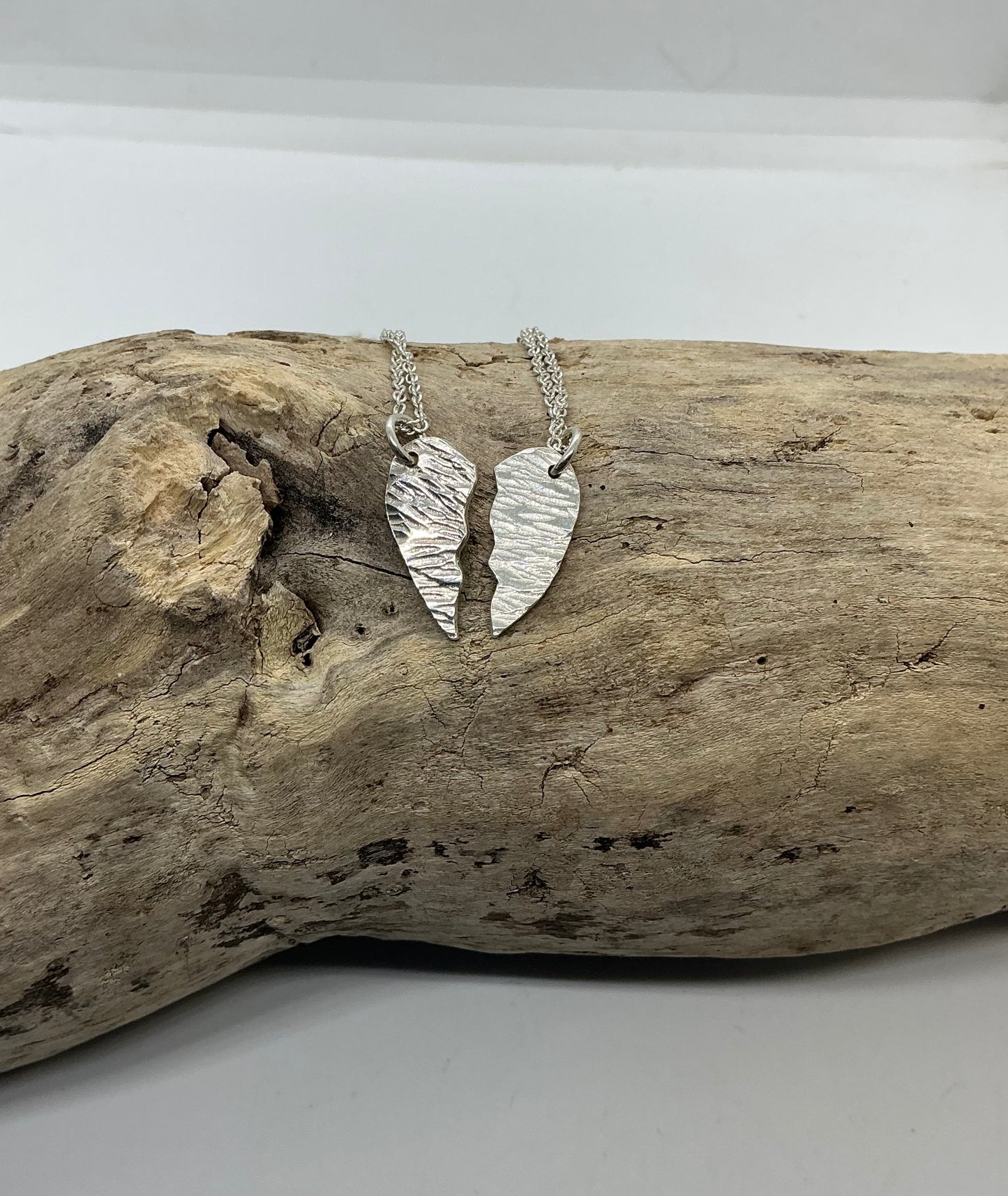 Broken heart pendant