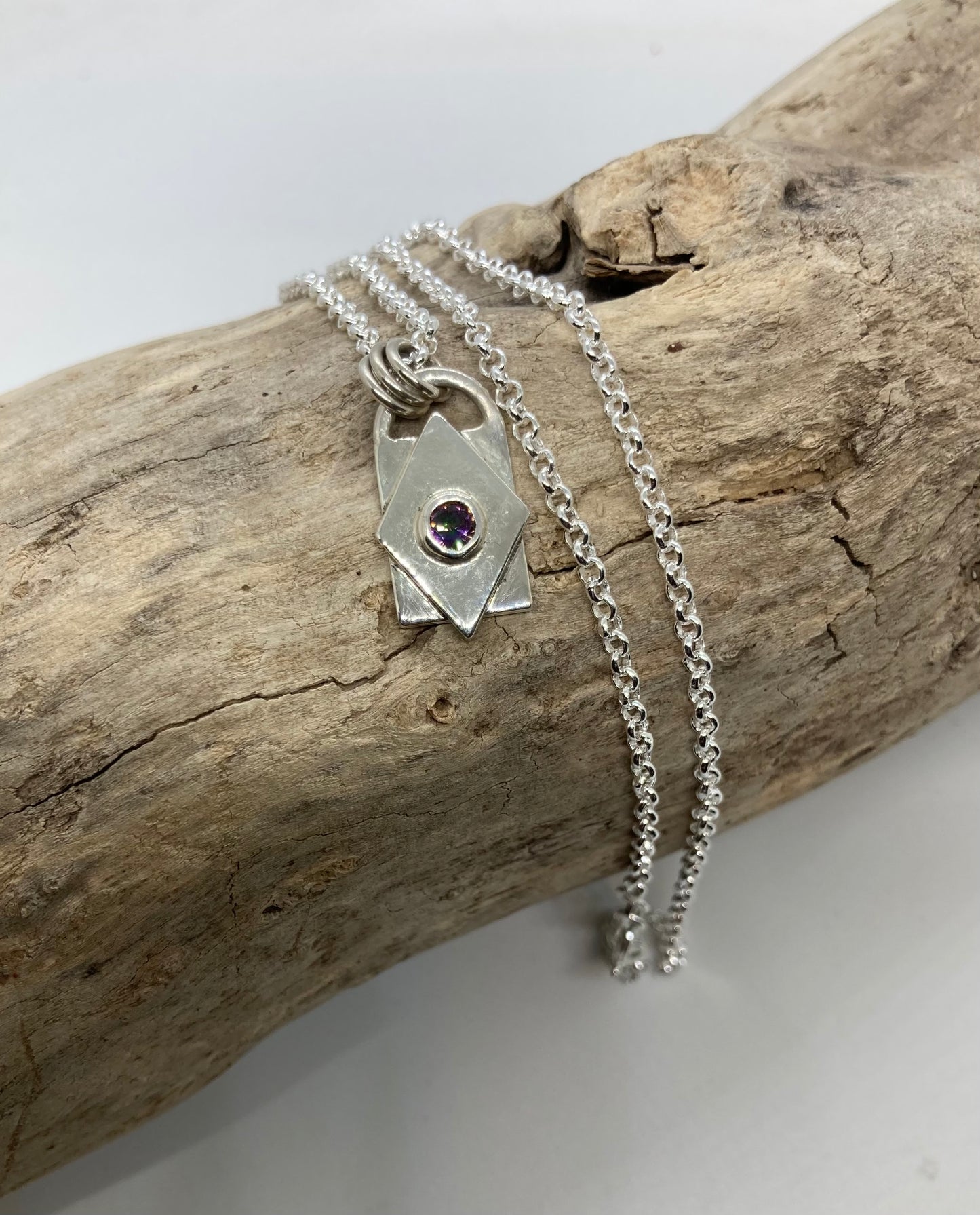 Mystic Topaz pendant