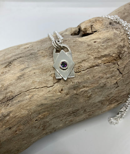 Mystic Topaz pendant